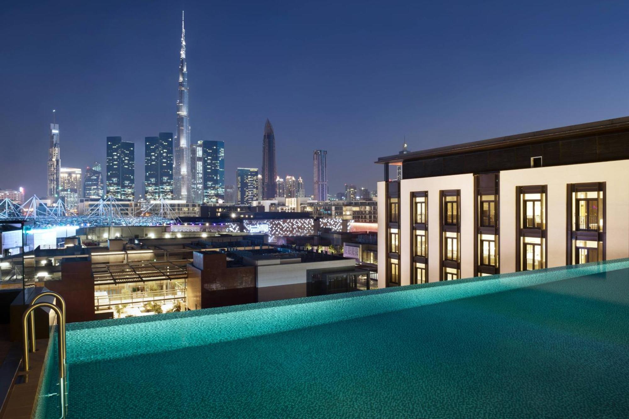 La Ville Hotel & Suites City Walk Dubai, Autograph Collection Экстерьер фото View from the rooftop