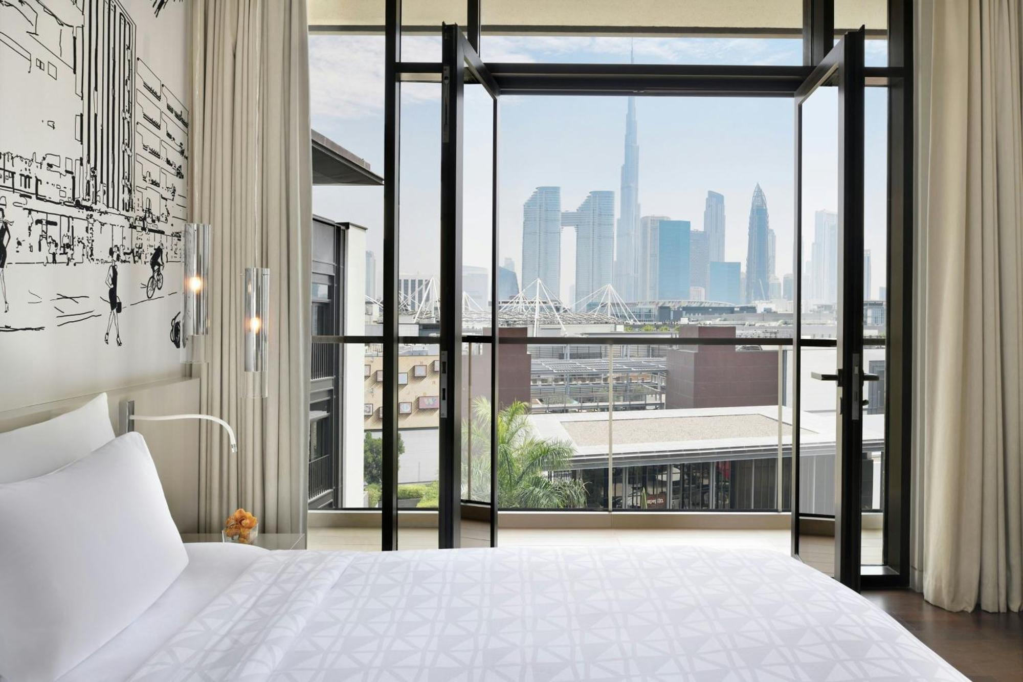 La Ville Hotel & Suites City Walk Dubai, Autograph Collection Экстерьер фото A guest room at the West Hollywood hotel