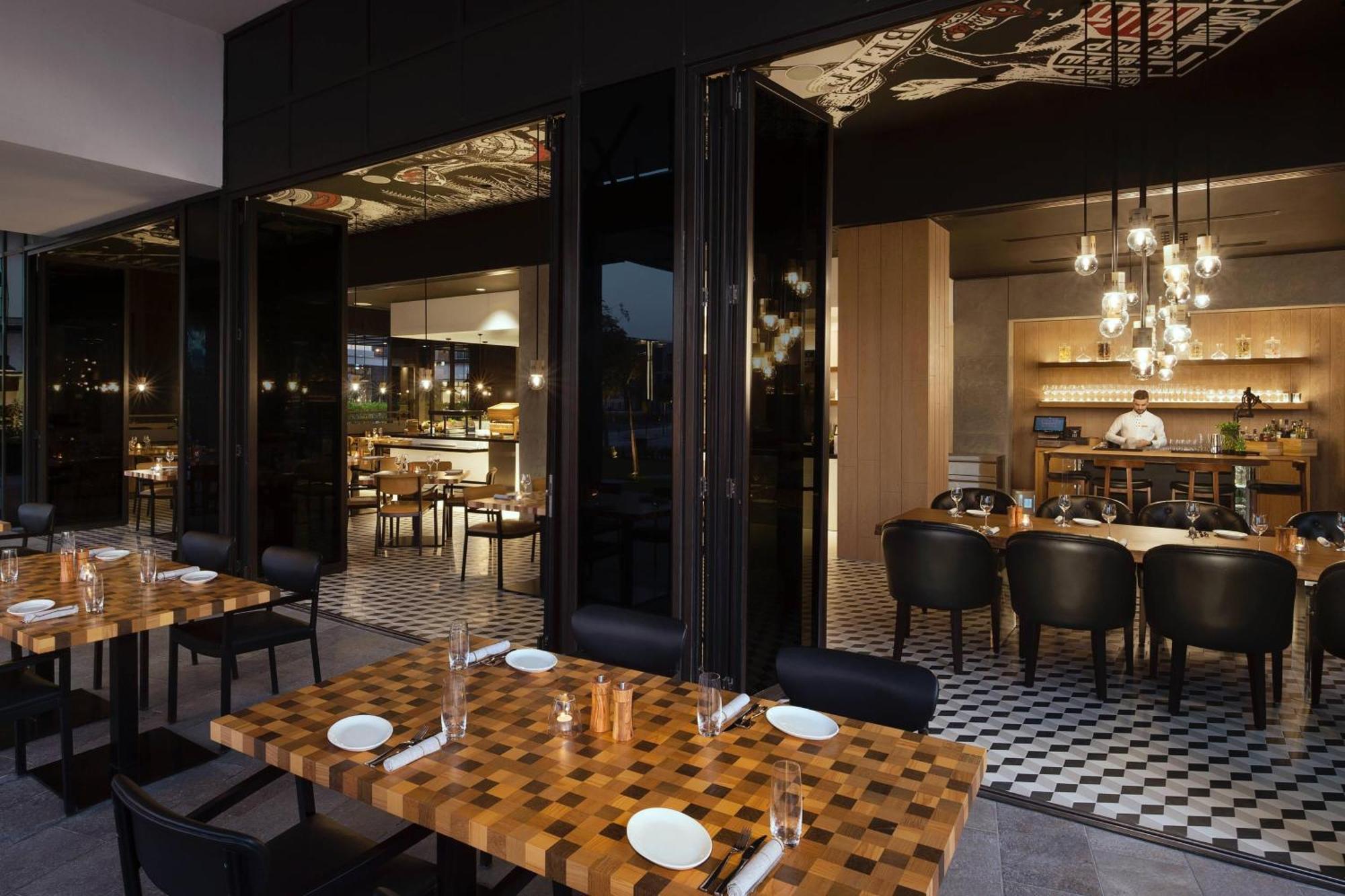 La Ville Hotel & Suites City Walk Dubai, Autograph Collection Экстерьер фото The interior of the restaurant